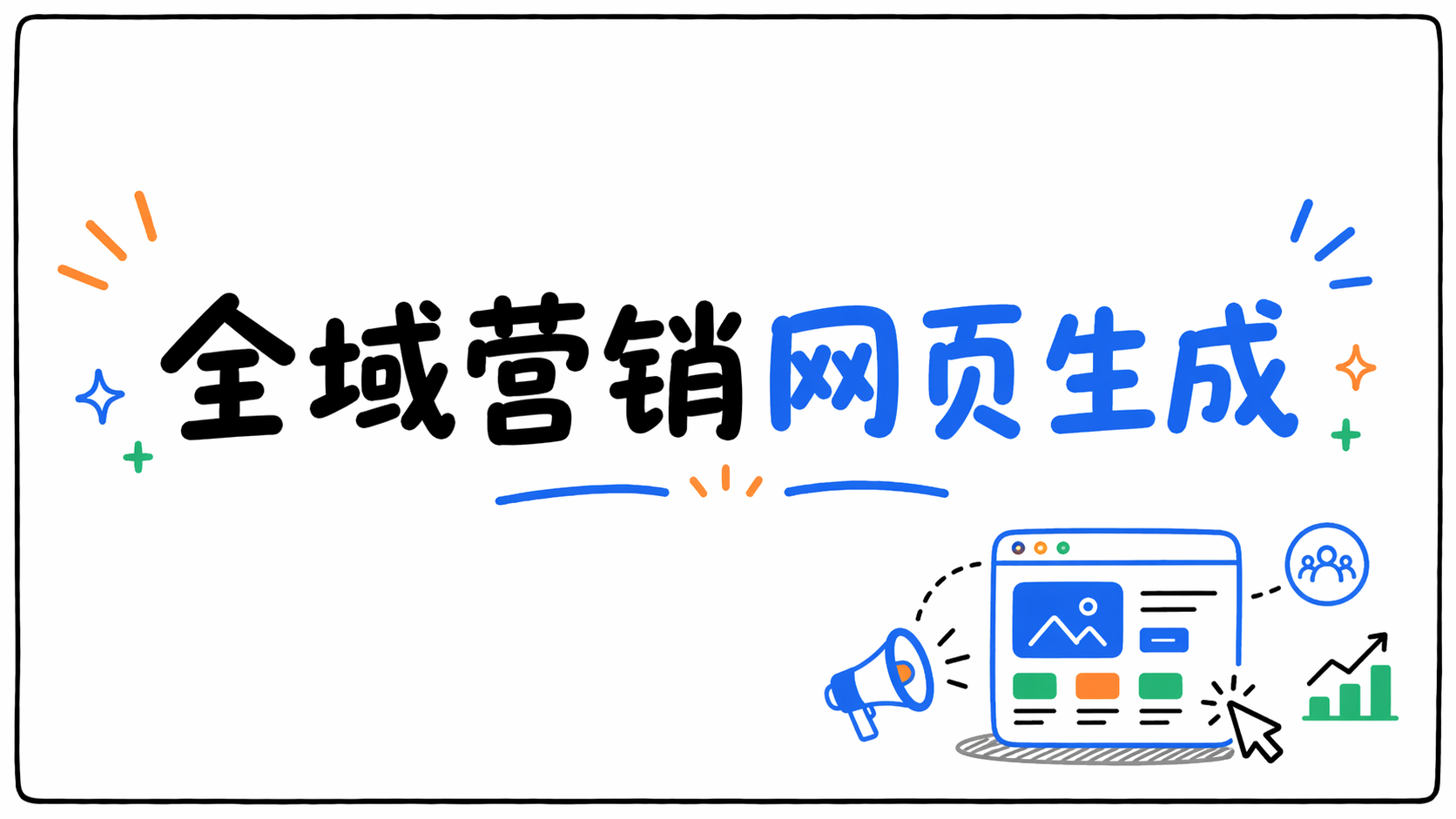 全域营销网页生成